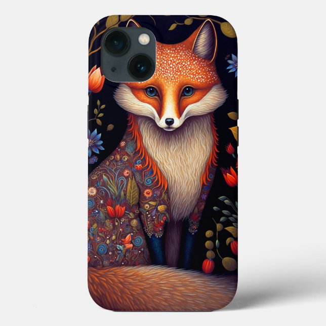 Fox Woodland Fantasy Art (Verso)