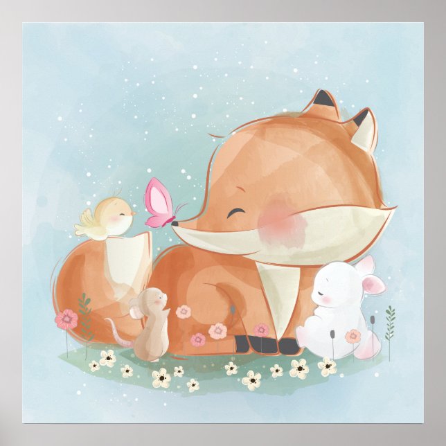 Foxe e um poster capuz (Frente)