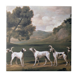 Foxhounds in a Rural Landscape (por George Stubbs)