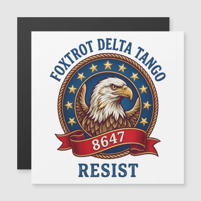 Foxtrot Delta Tango Resistir (Frente/Verso)