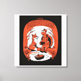 Foxy FItzroy na Canvas estendida