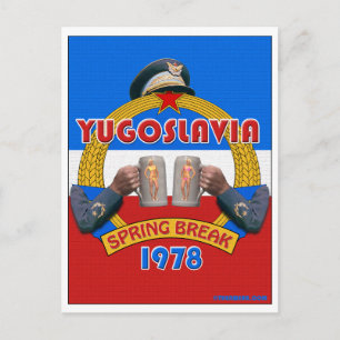 Fração da primavera da Iugoslávia - Cartões postai