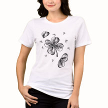 Fração Matemática Quatro Folhas de Folha