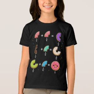 Frações de Donut Humor de Aprendizado de Matemátic