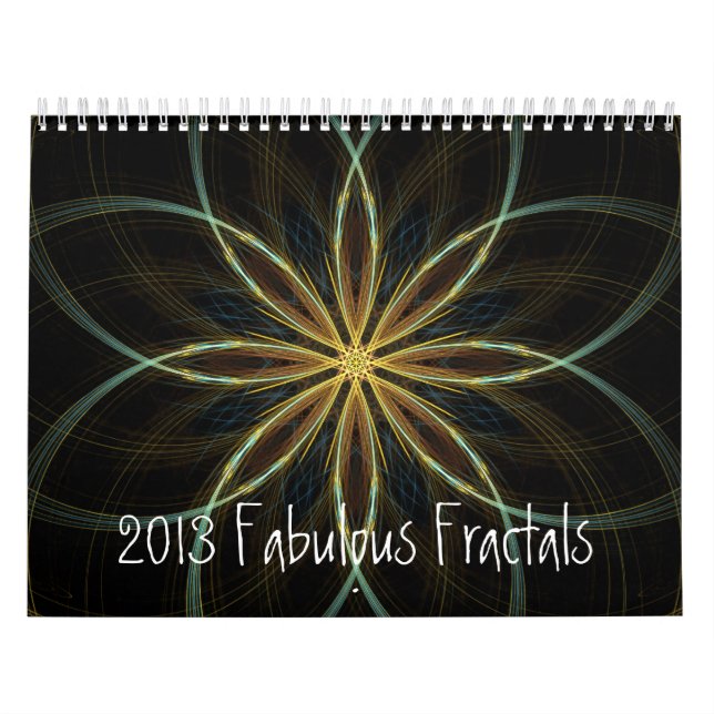 Fractais Fabulosos do Calendário 2013 (Capa)