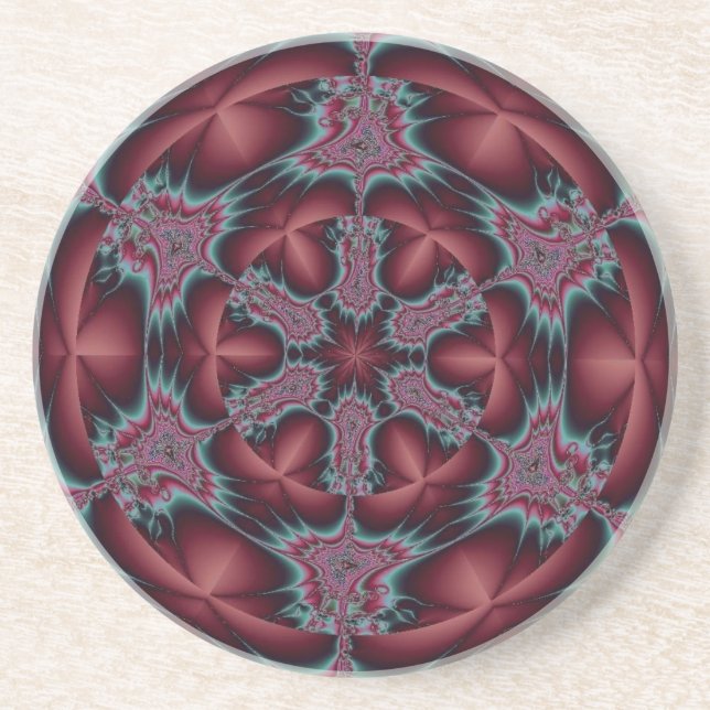 Fractal 12 Porta copos (Frente)