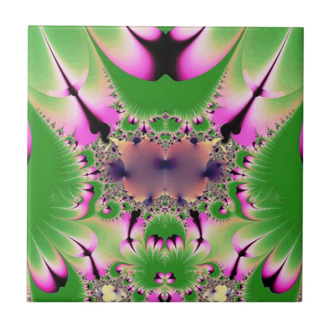 Fractal 25 Azulejo (Frente)