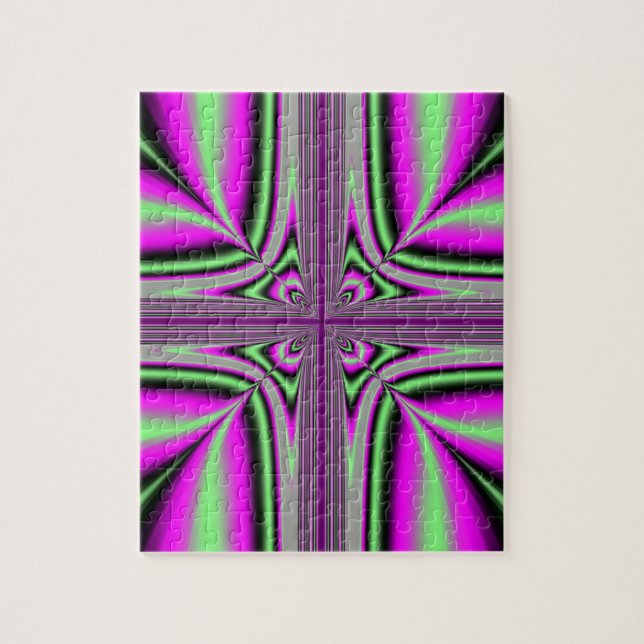 Fractal 46 Quebra-cabeça (Vertical)