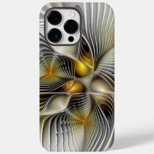 Fractal Abstrato 3D De Illusão Óptica Com Profundi