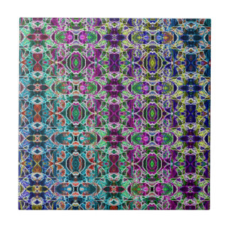 Fractal abstrato da mandala do arco-íris