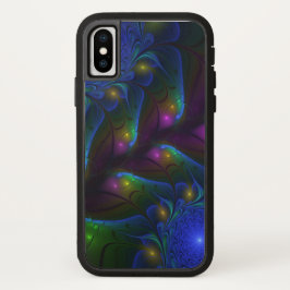 Fractal Abstrato de Disquete Moderno e Luminoso Co