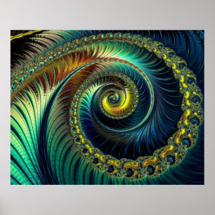 Fractal Art 42 Poster