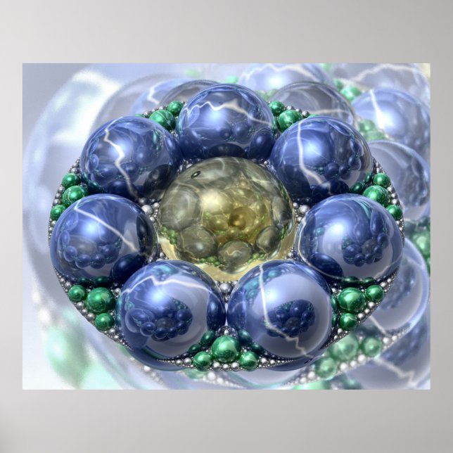 Fractal Art 44, Poster (Frente)