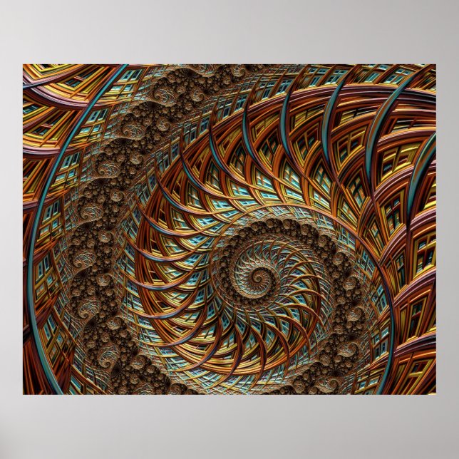 Fractal Art 46 Poster (Frente)
