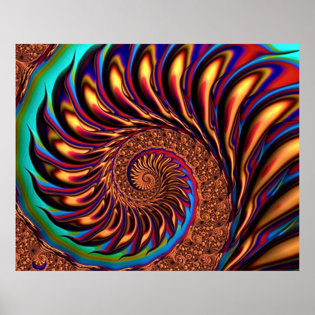 Fractal Art 47, Poster (Frente)