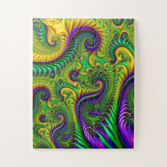 Fractal Art Quebra-cabeça (Vertical)