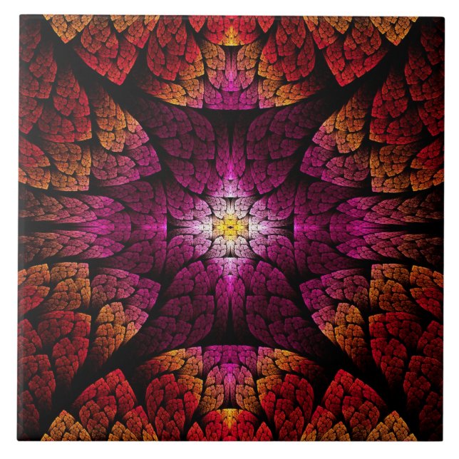 Fractal - Asteca - O olho que tudo vê (Frente)