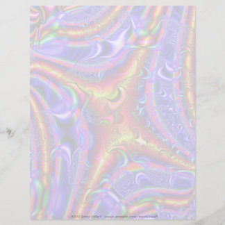 Fractal C~02 Letterhead Personalizada 02 - 8,5" x 