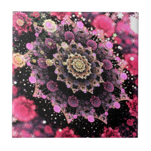 Fractal Cósmico Rosa