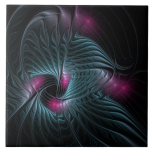 Fractal de Fantasia Colorida abstrato
