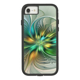 Fractal de Flor Abstrato moderna fantasia colorida