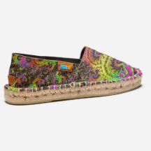 Fractal Digital Abstrato espiral colorido