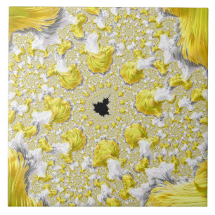 Fractal Dourado abstrato