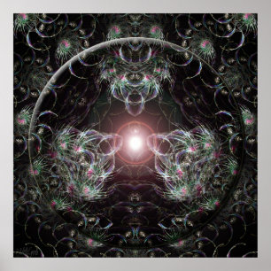 Fractal Dreamcatcher Poster