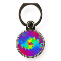 Fractal Espiral Gradiente Arco-Íris