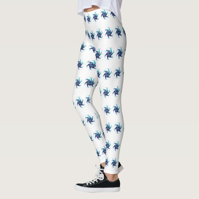Fractal Fantasy suga leggings (Esquerda)