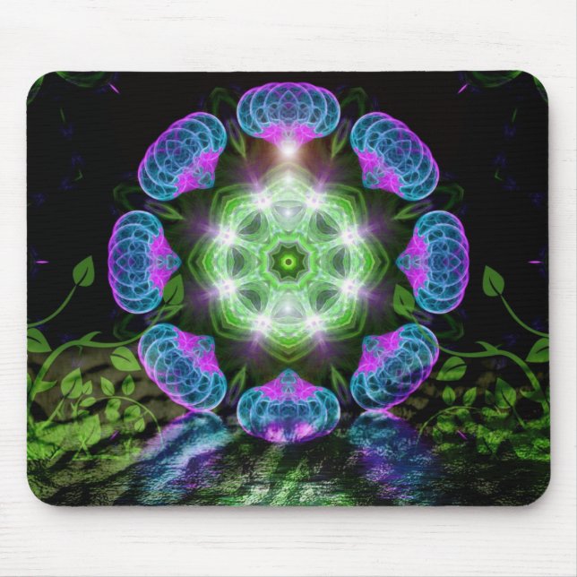 Fractal Ferris Wheel Mousepad (Frente)