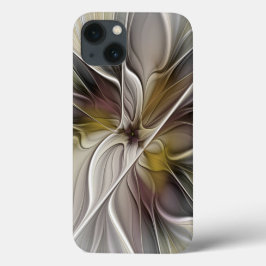 Fractal Floral, Flor Fantasia com Cores da Terra