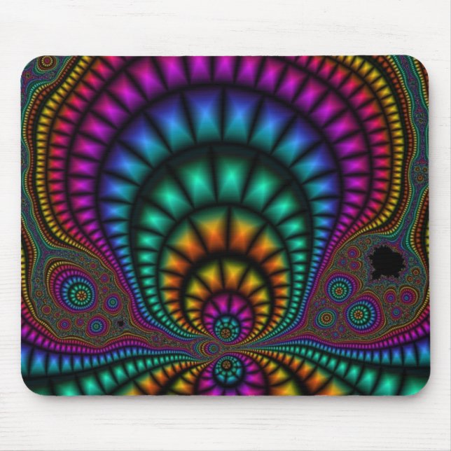 Fractal Funhouse Mousepad (Frente)