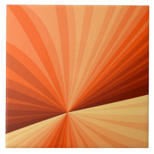 Fractal Gráfico de Baunilha Vermelha Abstrato Lar