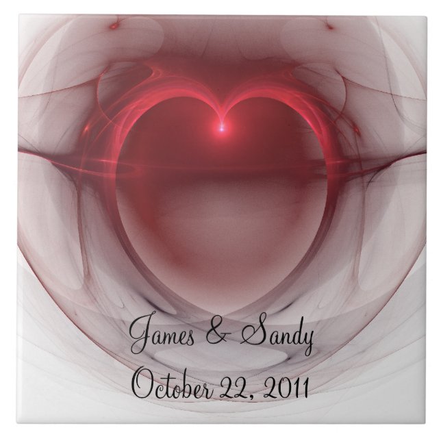 Fractal iluminado do coração (Frente)