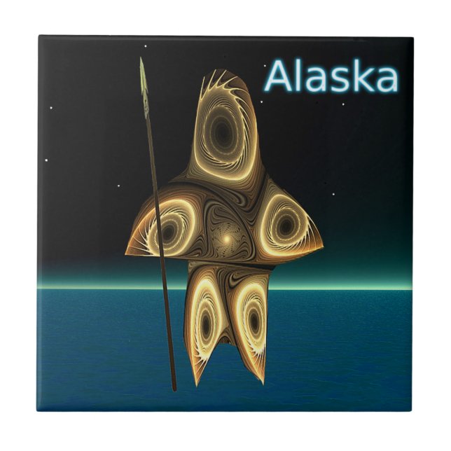 Fractal Inuit Hunter (Frente)