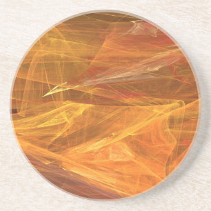 Fractal Marble Grunge Series-13 — Porta copos 1 da