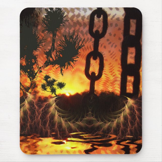Fractal Mexicano Fantasy Mousepad (Frente)