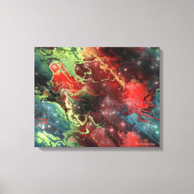 Fractal Nebulae 3 Canvas (Frente)