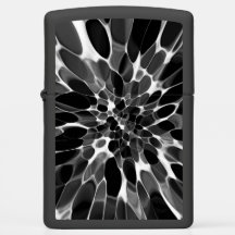 Fractal preto e branco