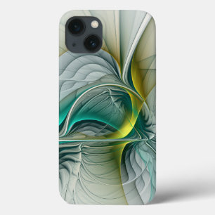Fractal Teal De Turquoise Com Ouro Hipnótico