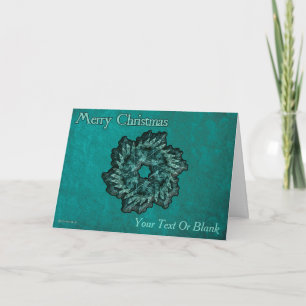 Fractal Wreath - Feliz Cartão de Natal