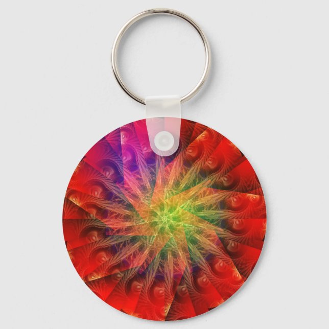 FractaLight #001 Chaveiro (Frente)