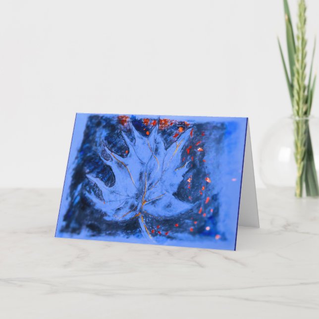 Frágil Beleza - Cartão de Saudação (Frente)