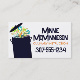 Fragmento de aromas cartões de visitas de pote coz