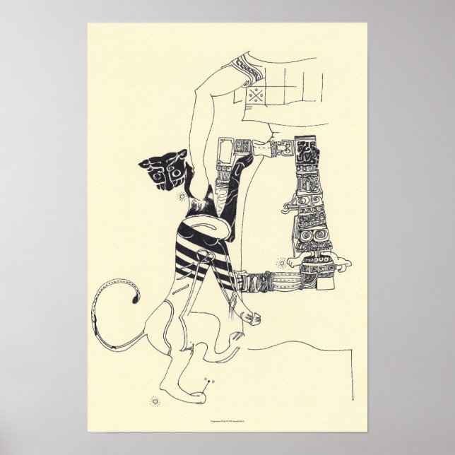 Fragmentos de Artes 4 Poster de Desenho Surrealist (Frente)