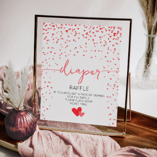 Fralda Chá de fraldas Raffle Impressão