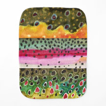 3 Pele de Trutas para a Pesca de Ventiladores de I