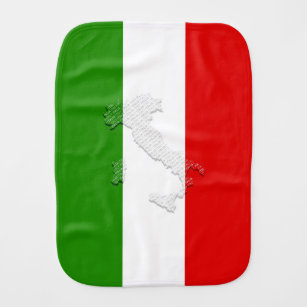 Fralda De Boca Bandeira italiana