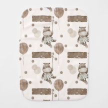 Bebê Hippos Boho Bebê Roupas Burp